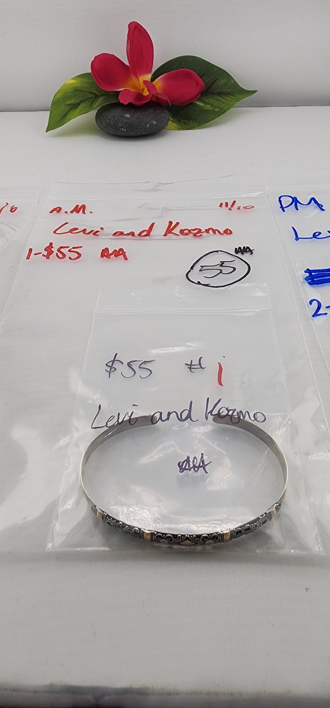 AM SHOW 48HR RESERVED FOR: Levi and Kozmo - 11/10/2025 FL tiktok Live Show - 1 Sterling Silver Items