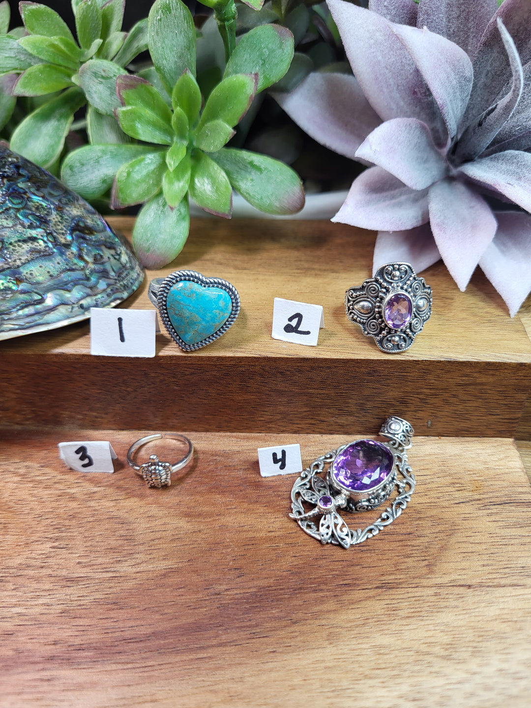 RESERVED FOR: Deanne 8/25/24- 3 Sterling Silver Items