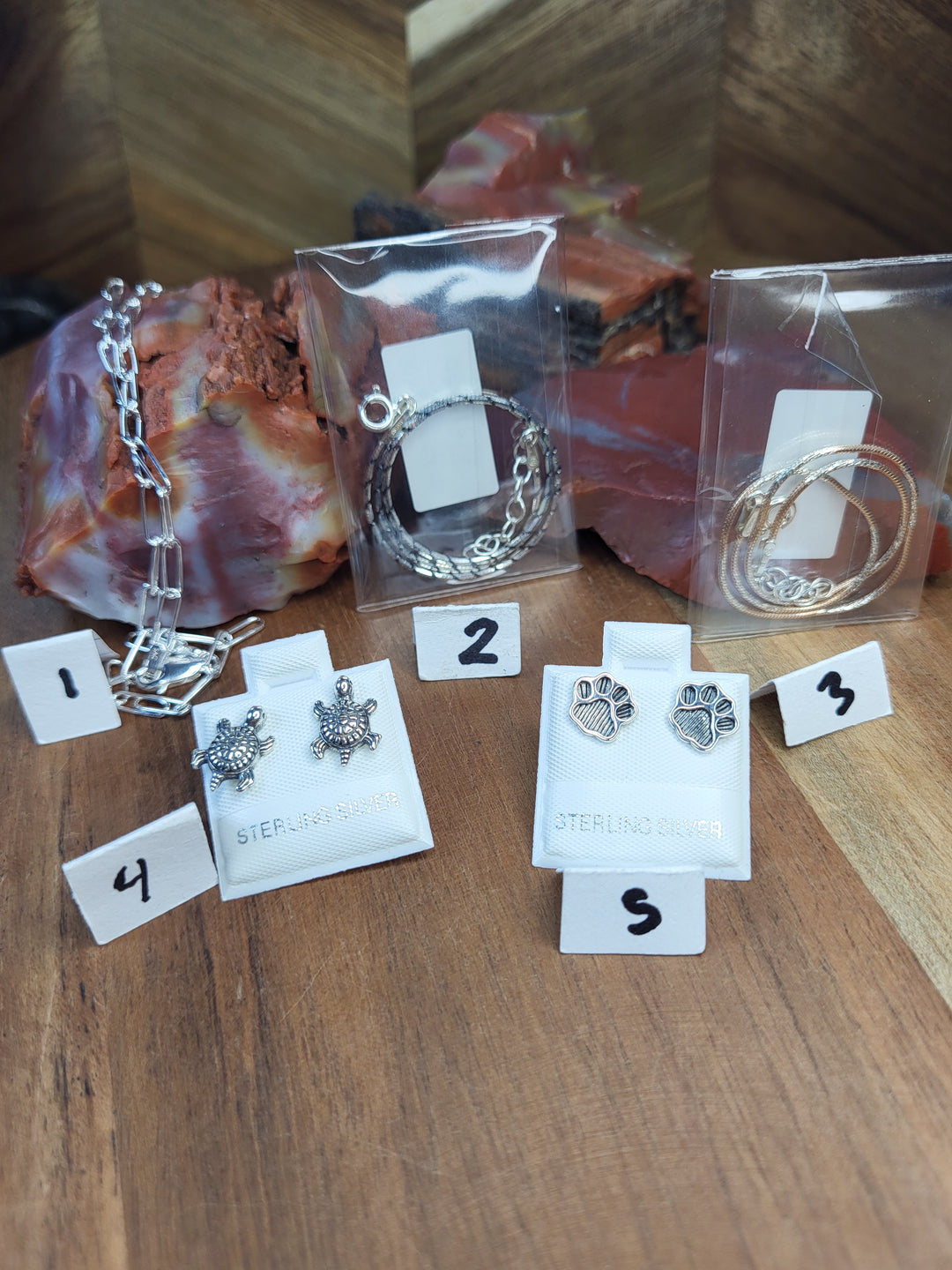RESERVED FOR: bekindalways-7/17/24-5 Sterling Silver Items