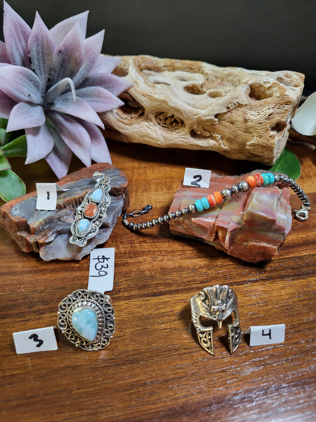 RESERVED FOR: kinkgurl 7/28/24- 4 Sterling Silver Items