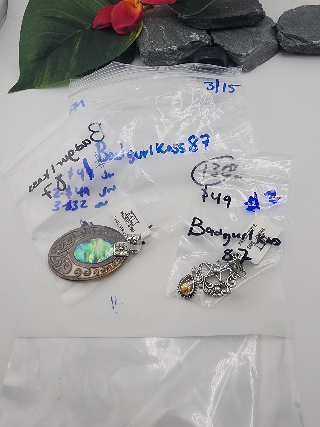 Badgurlkass87- 3/15/26 -3 925 Sterling Silver Items