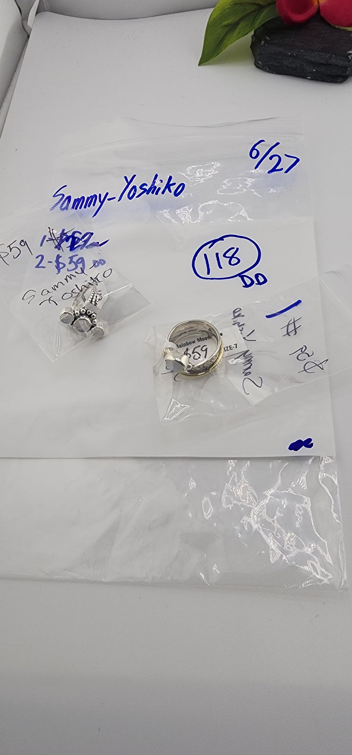 48HR - RESERVED FOR: Sammy_Yoshiko - 6/27/2025 FL tiktok Live Show - 2 Sterling Silver Items