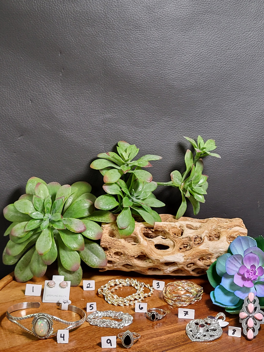 RESERVED FOR: Carrie Michelle 8/17/24- 9 Sterling Silver Items