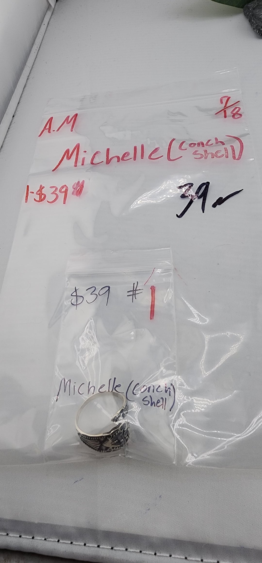 AM SHOW 48HR - RESERVED FOR: Michelle🐚 - 7/18/2025 FL tiktok Live Show - 1 Sterling Silver Items