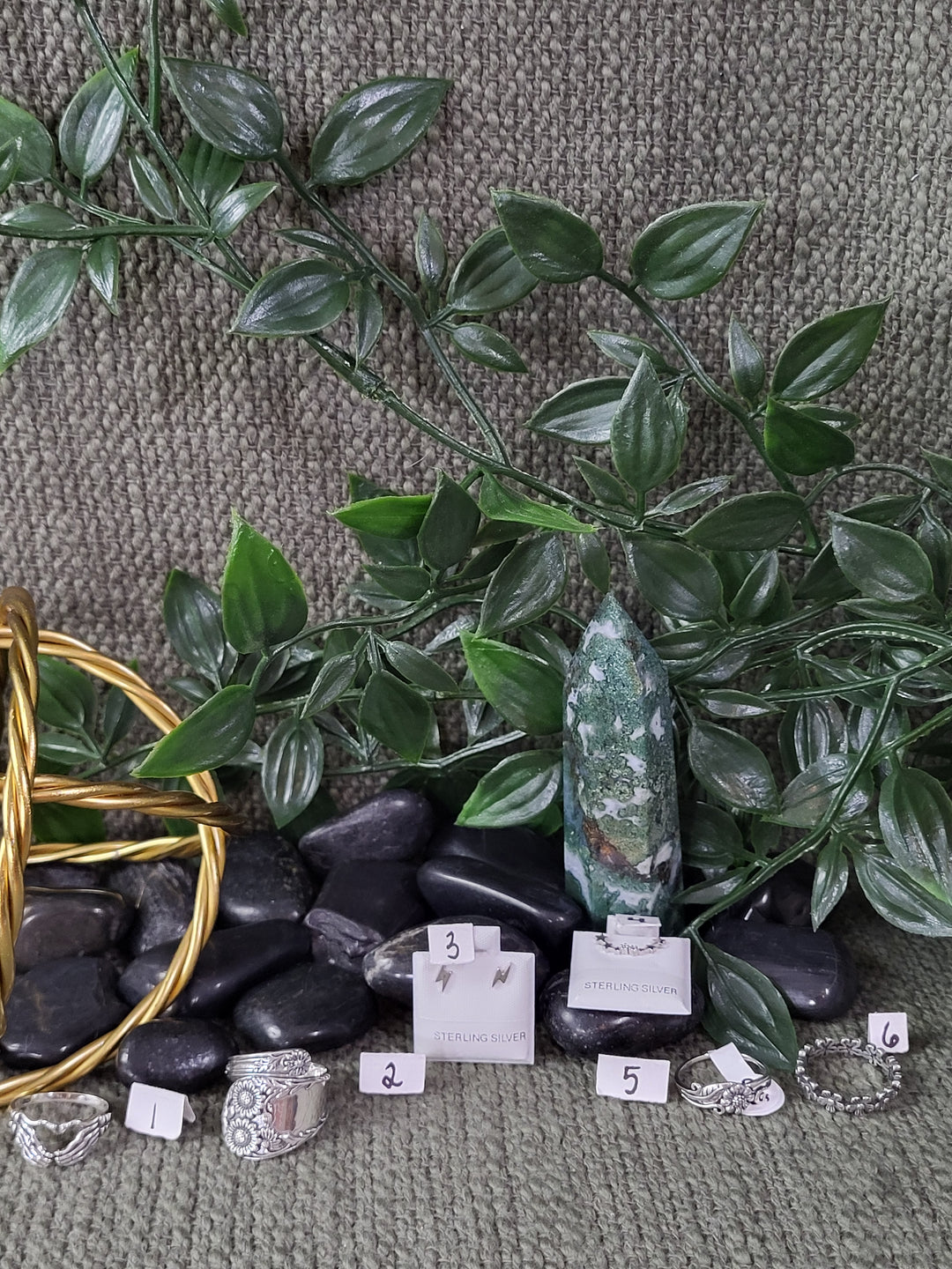 RESERVED FOR: missdanii 8/23/24- 6 Sterling Silver Items
