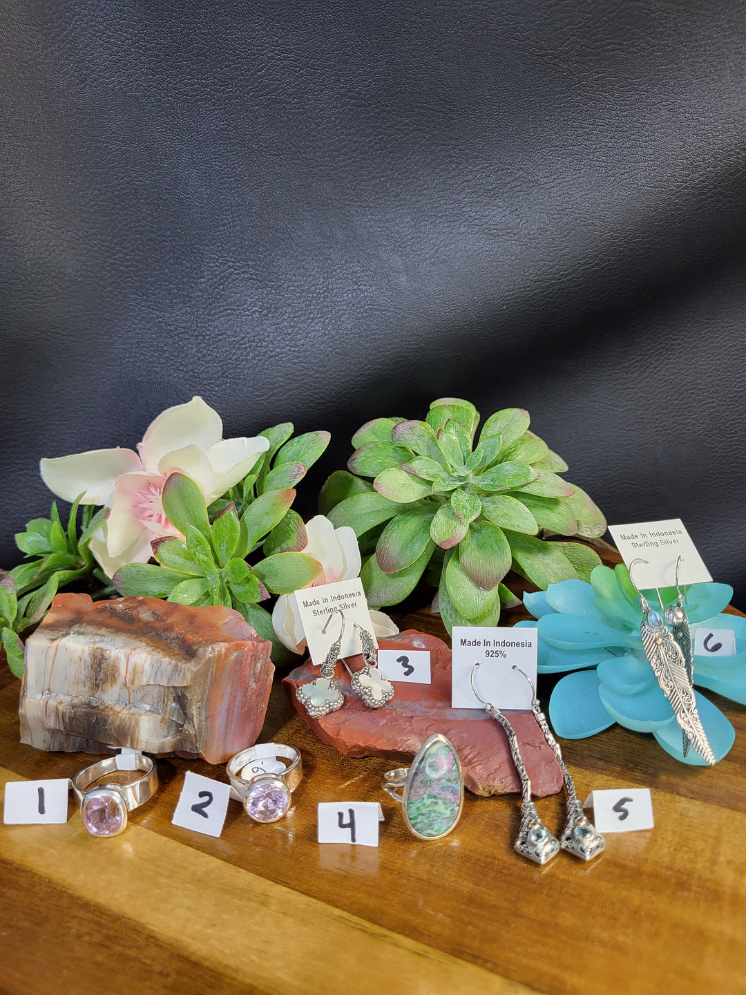 RESERVED FOR: a_lizette- 7/12/24-6 Sterling Silver Items