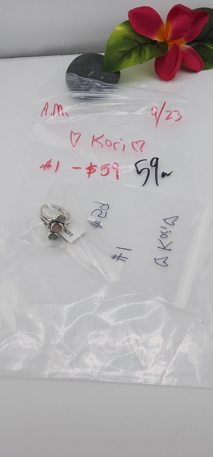 AM SHOW 48HR - RESERVED FOR: 🤍 Kori 🤍- 9/23/2025 FL tiktok Live Show - 1 Sterling Silver Items