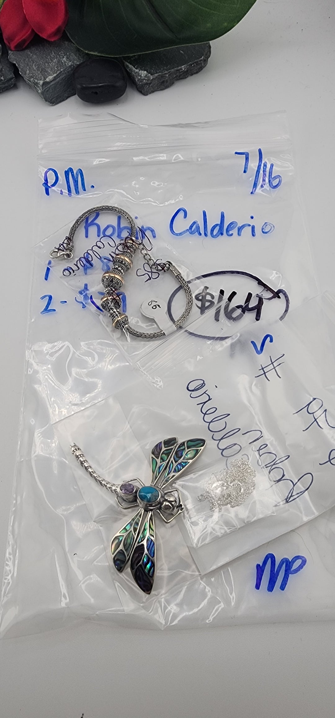 PM SHOW 48HR - RESERVED FOR: Robin Calderio  - 7/16/2025 FL tiktok Live Show - 2 Sterling Silver Items