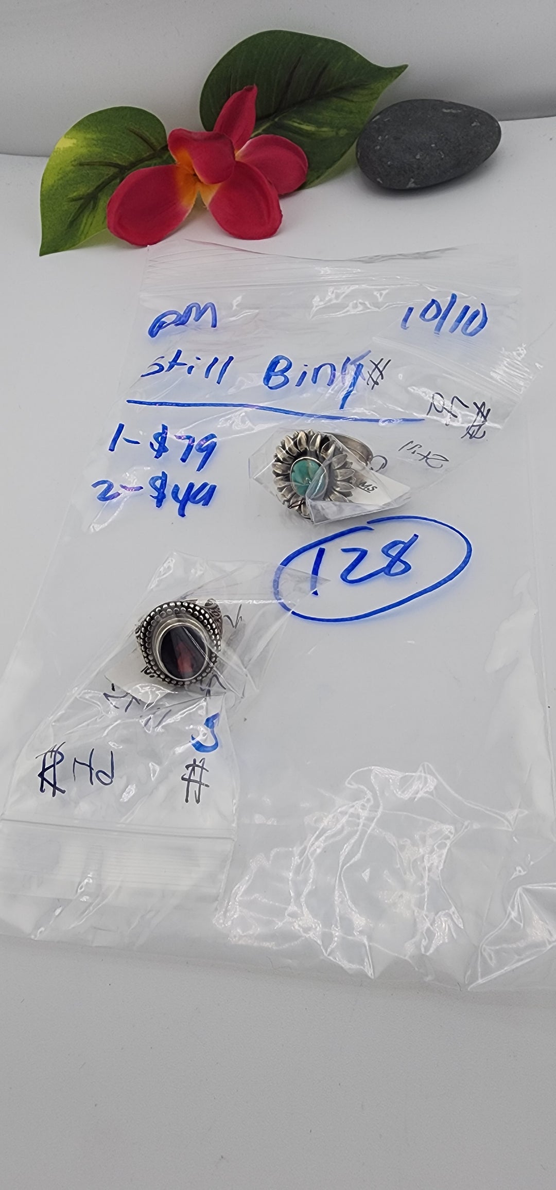 PM SHOW 48HR - RESERVED FOR: Still Bink - 10/10/2025 FL tiktok Live Show - 2 Sterling Silver Items