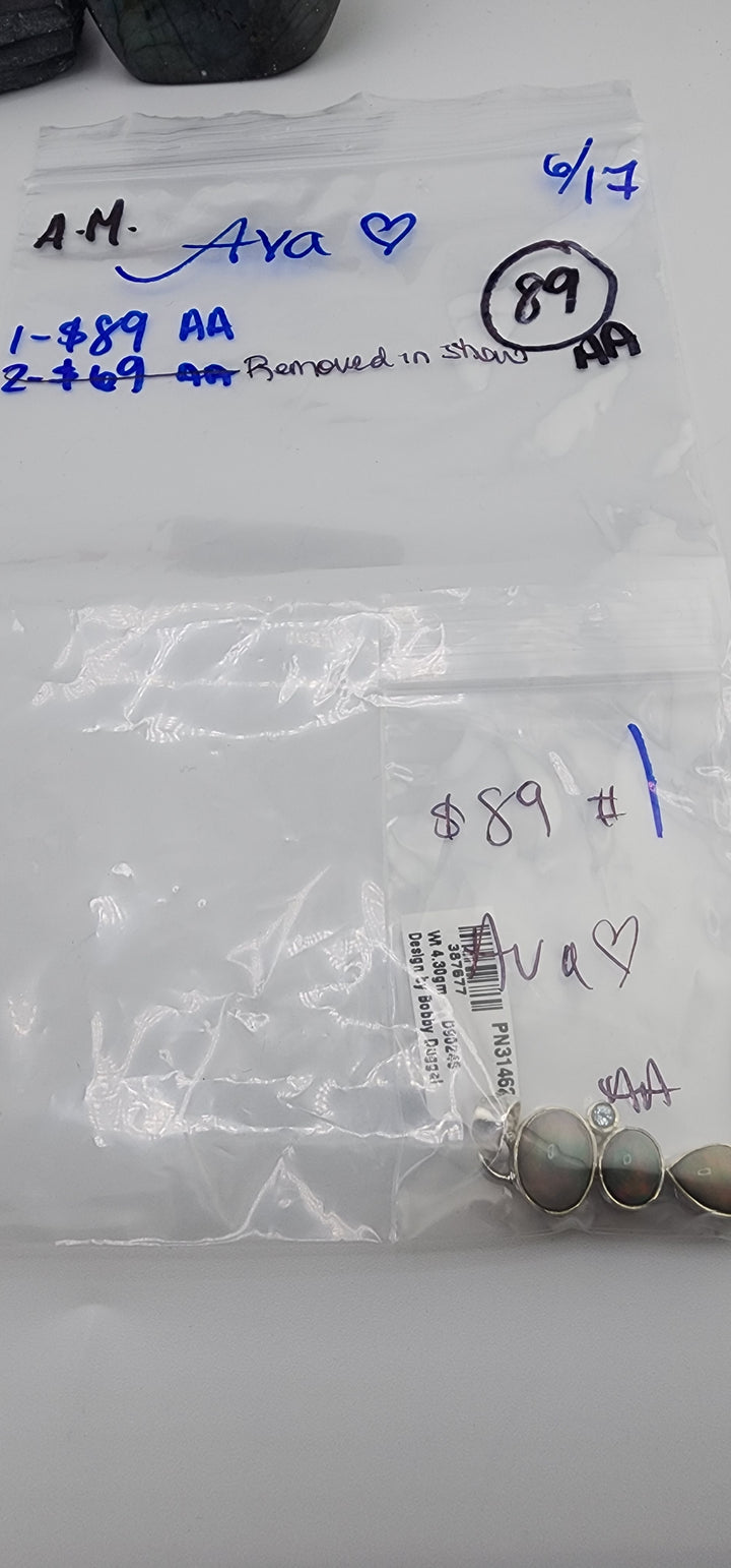 RESERVED FOR: Ava ❤️ - 6/17/2025 tiktok A.M Live Show - 1 Sterling Silver Items