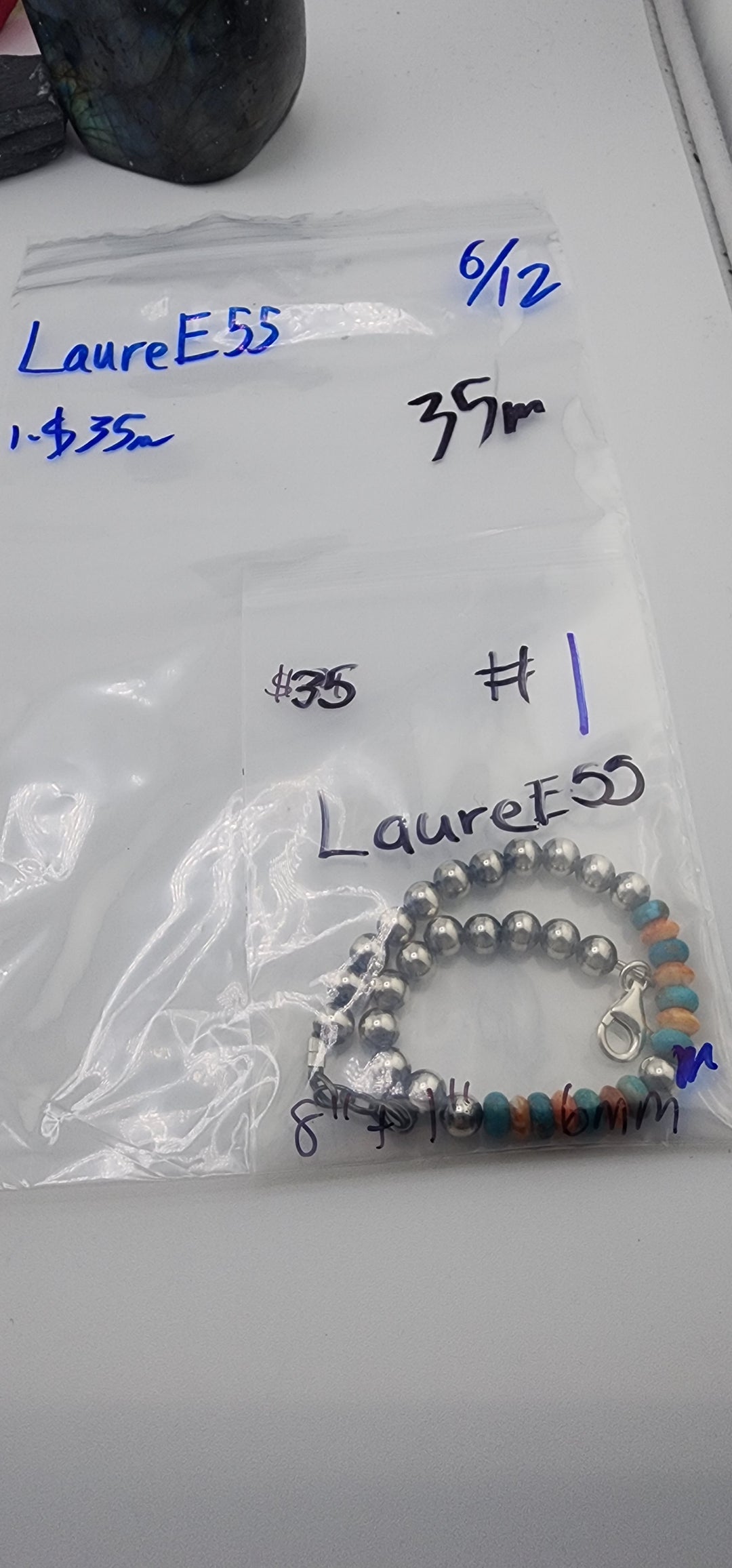 RESERVED FOR: LaureE55 - 6/12/2025 tiktok Reservation Live Show - 1 Sterling Silver Items