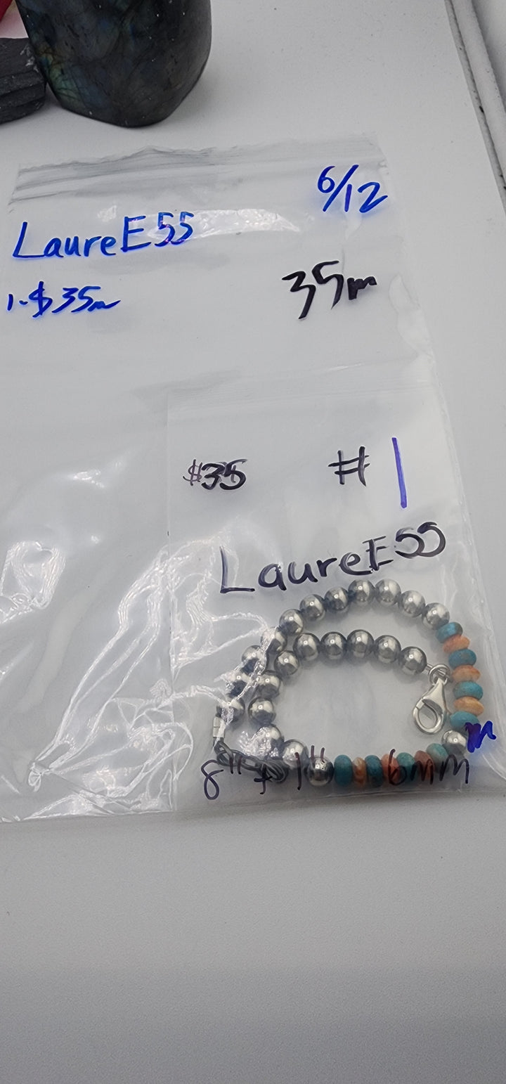 RESERVED FOR: LaureE55 - 6/12/2025 tiktok Reservation Live Show - 1 Sterling Silver Items