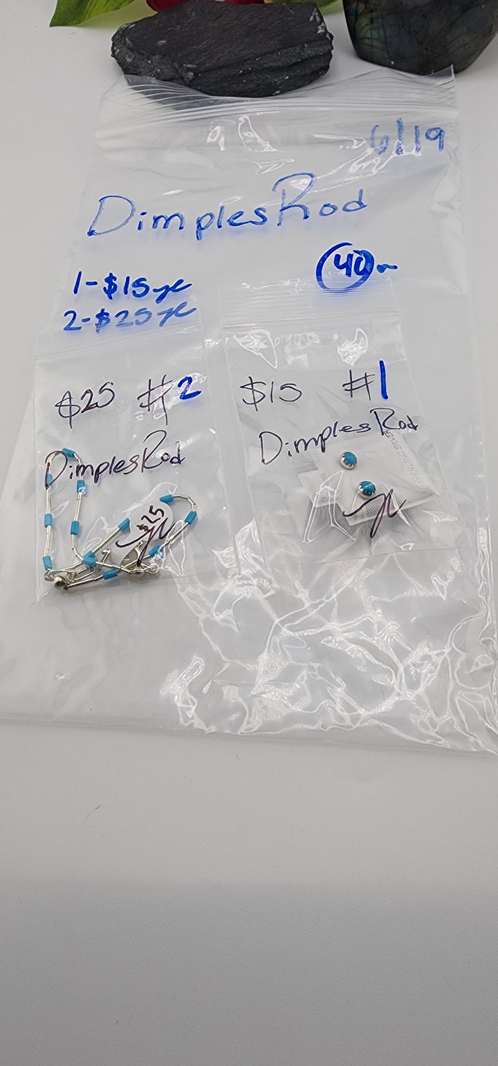 48HR - RESERVED FOR: DimplesRod - 6/19/2025 FL tiktok Live Show - 2 Sterling Silver Items
