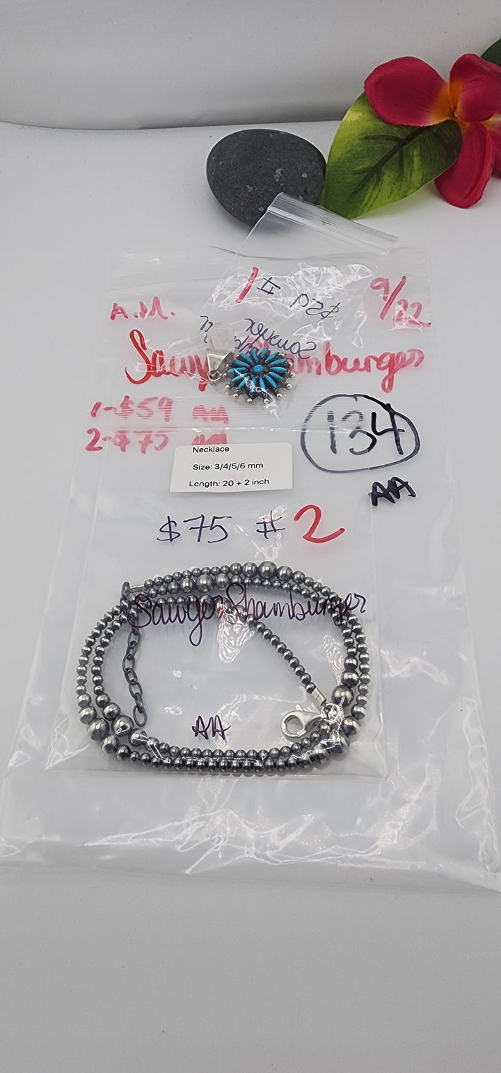 AM SHOW 48HR - RESERVED FOR: SawyerShamburger- 9/22/2025 FL tiktok Live Show - 2 Sterling Silver Items