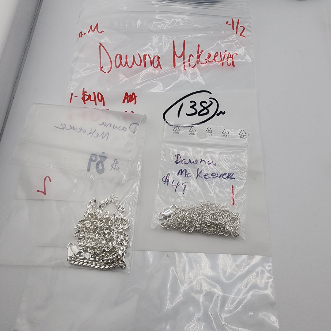 Dawna Mckeever- 4/2/26 -2 925 Sterling Silver Items