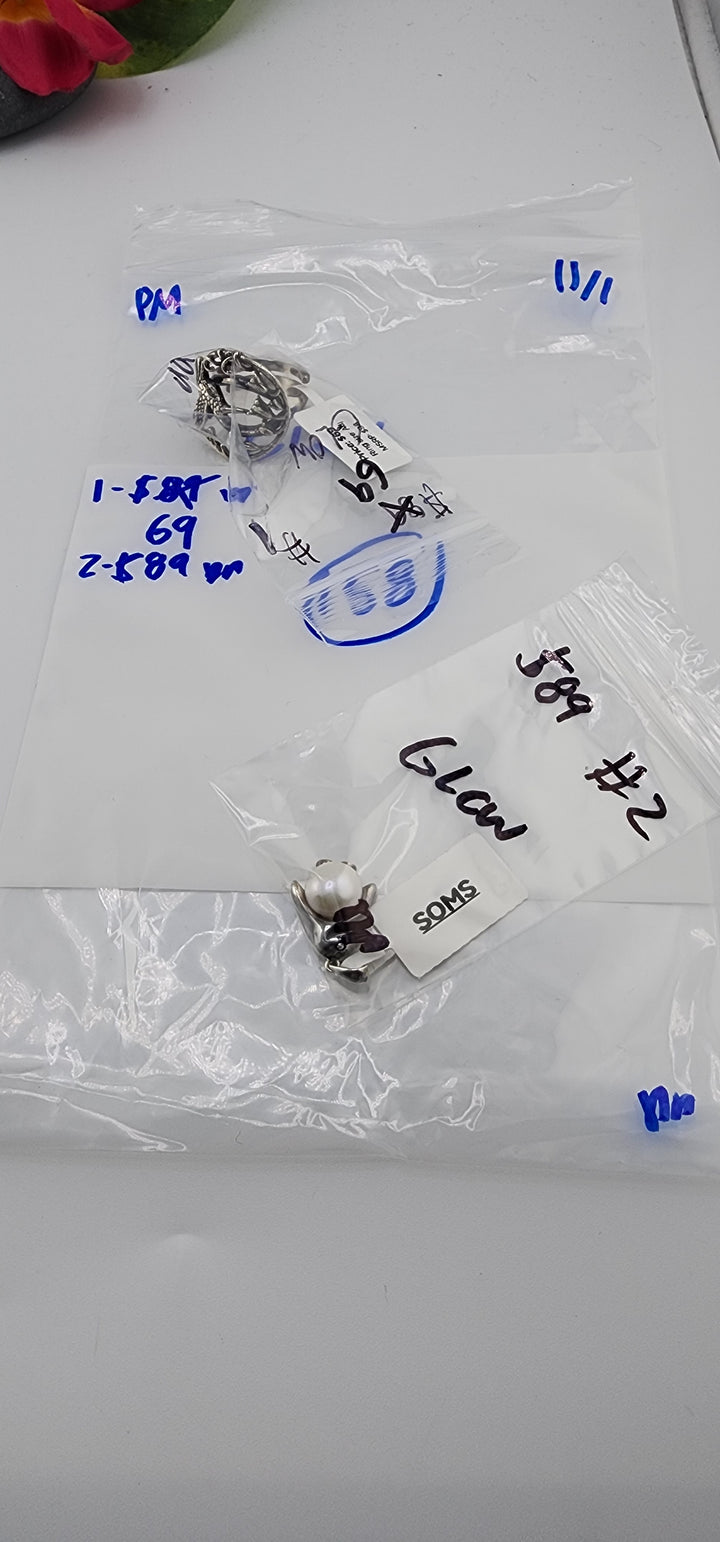 PM SHOW 48HR - RESERVED FOR: GLOW - 11/1/2025 FL tiktok Live Show - 2 Sterling Silver Items