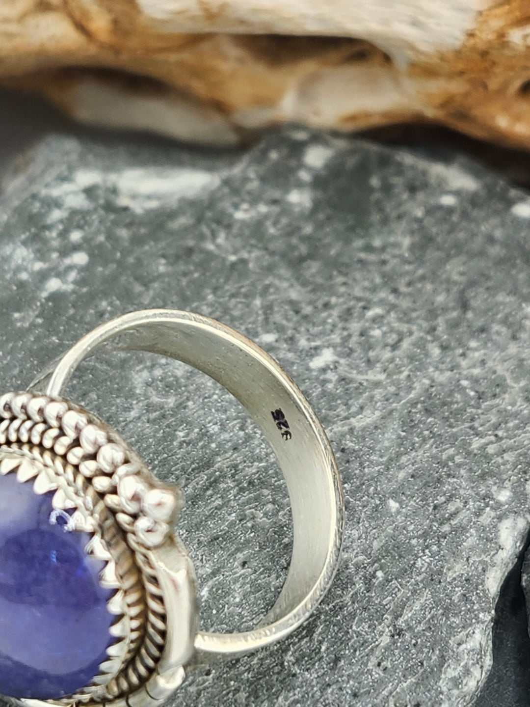 Tanzanite Oval Ring Size 9