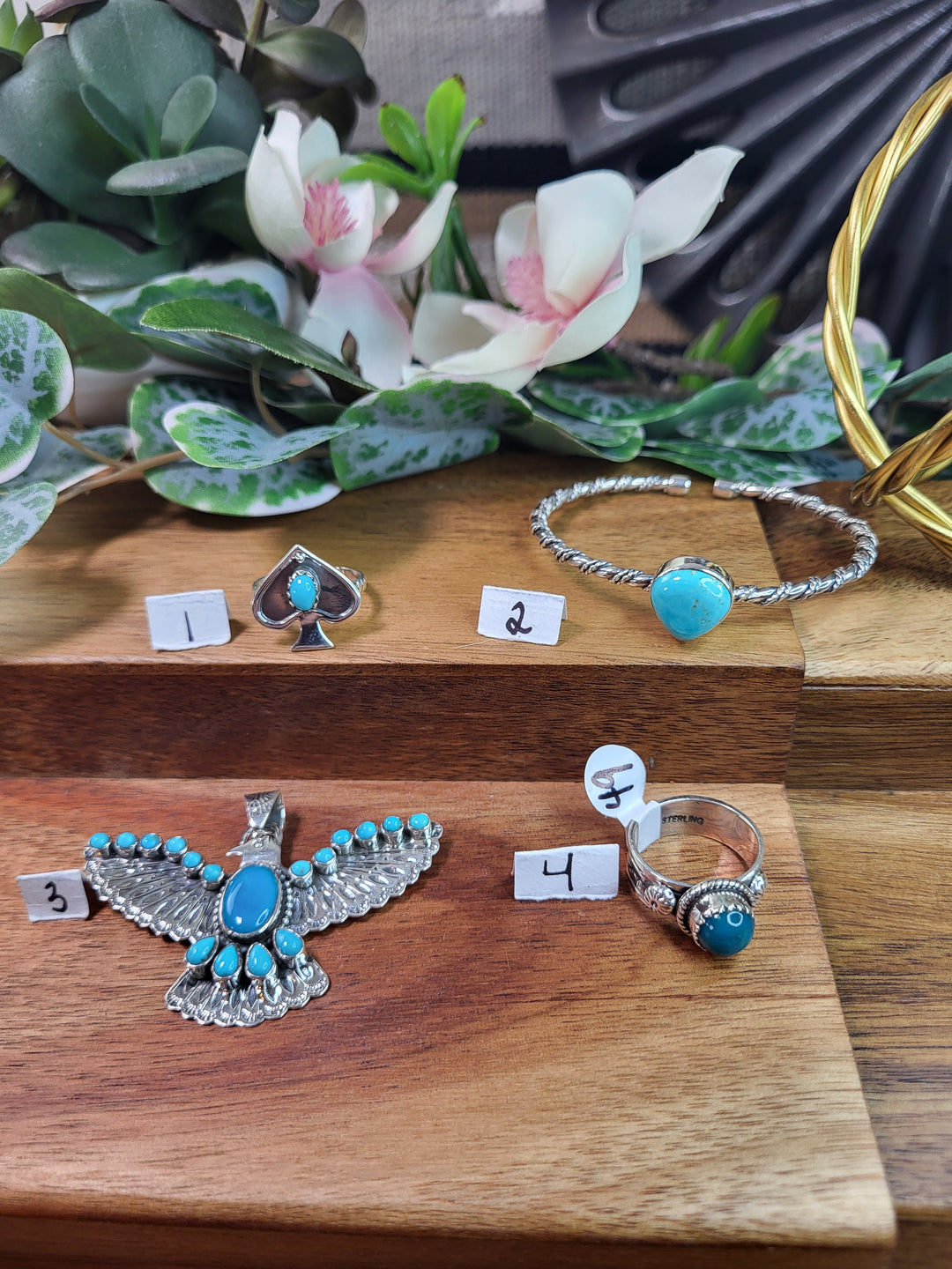 RESERVED FOR: Same Page-9/1/2024 -4 Sterling Silver Items