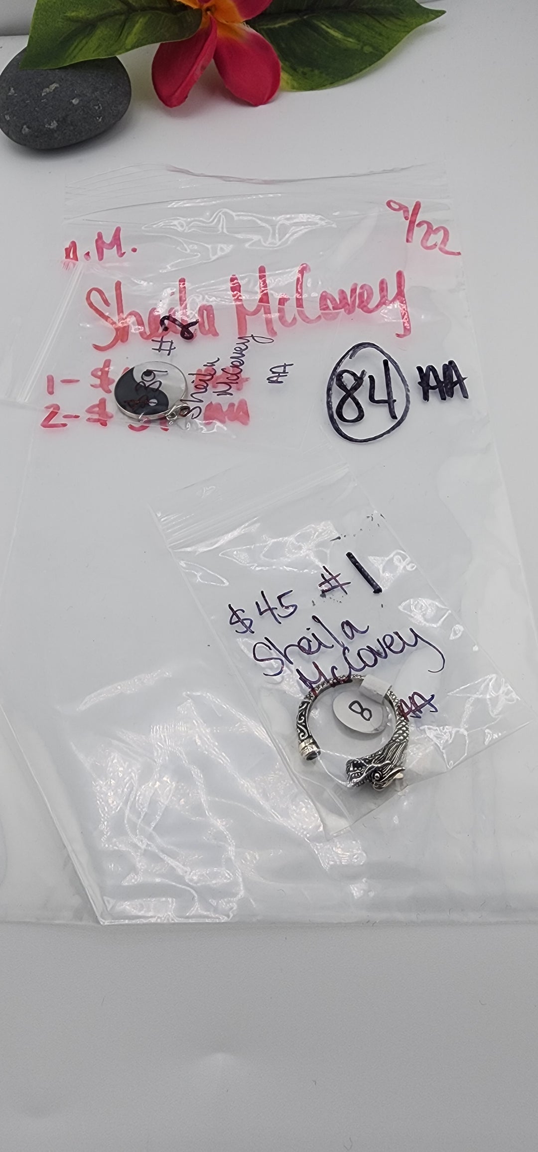 AM SHOW 48HR - RESERVED FOR: Sheila McCovey- 9/22/2025 FL tiktok Live Show - 2 Sterling Silver Items