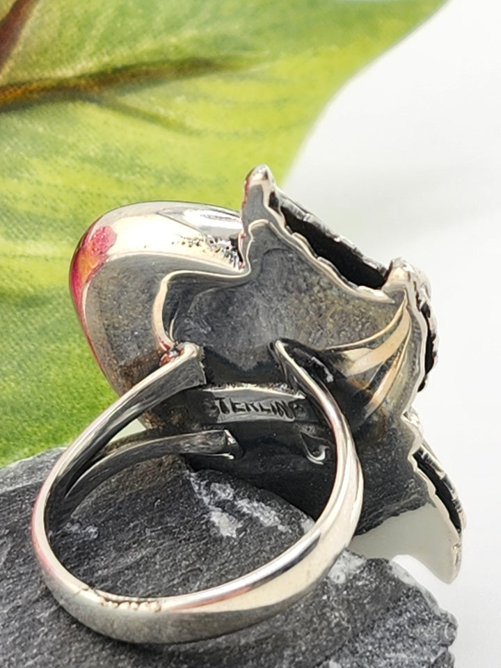 Teardrop Queen Conch Ring Size 7.25