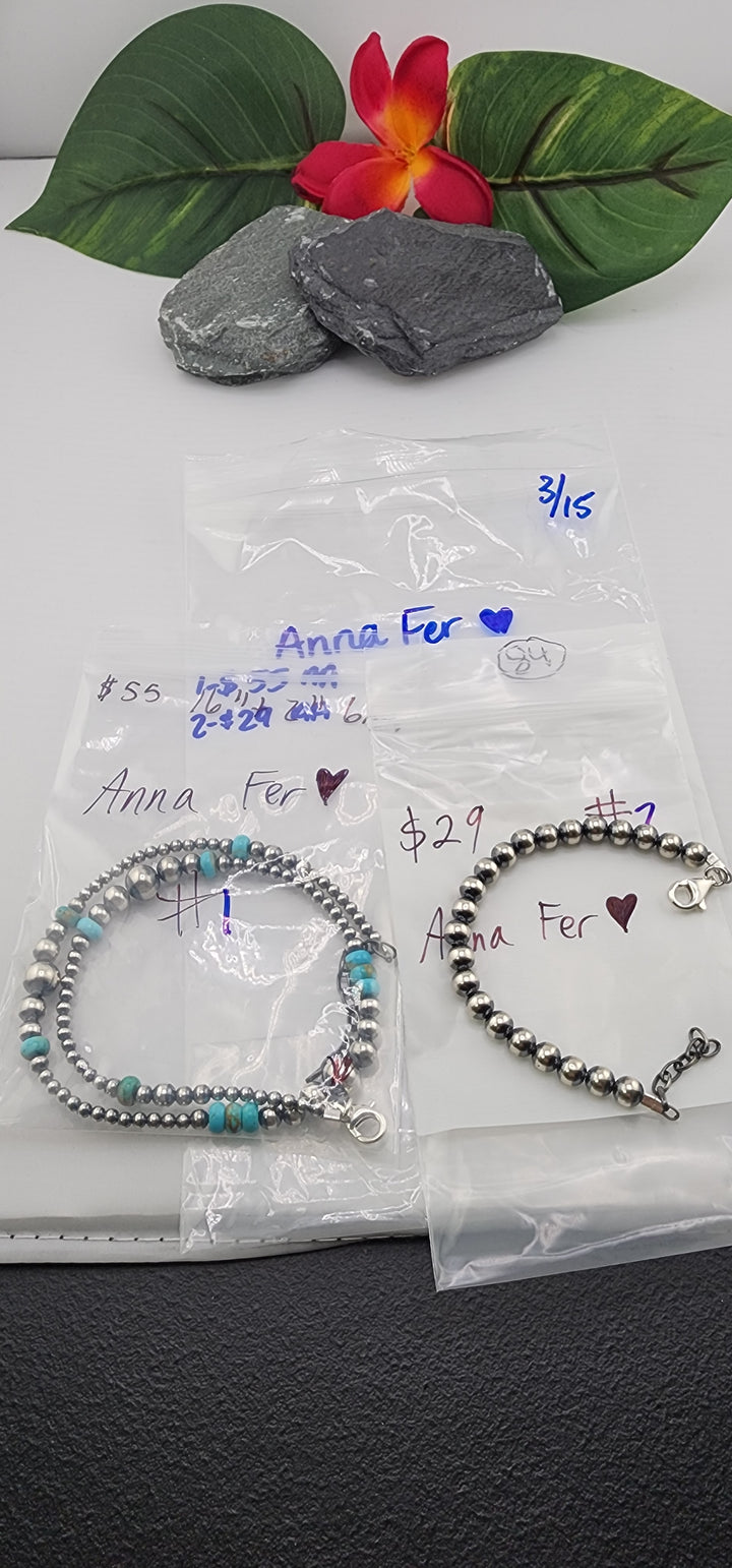 RESERVED FOR: Anna Fer 🖤 - 3/15/2025 Live Show -2  Sterling Silver Items