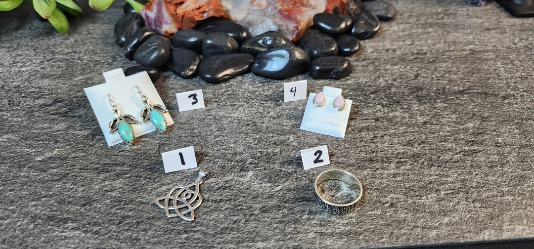 RESERVED FOR: Mary Gay Cornell-7/7/24- 4 Sterling Silver Items