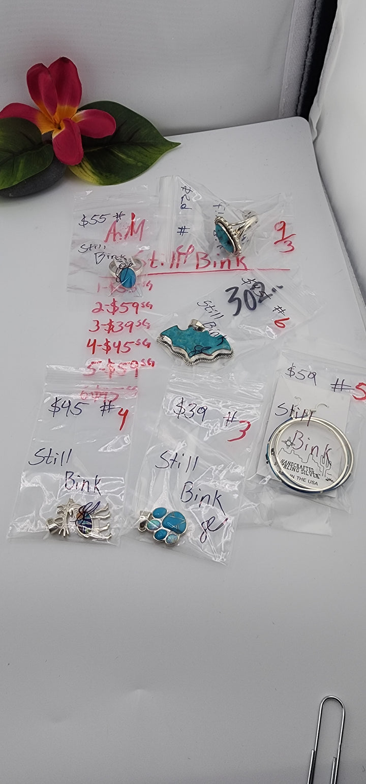 AM SHOW 48HR - RESERVED FOR: Still Bink - 9/3/2025 FL tiktok Live Show - 6 Sterling Silver Items