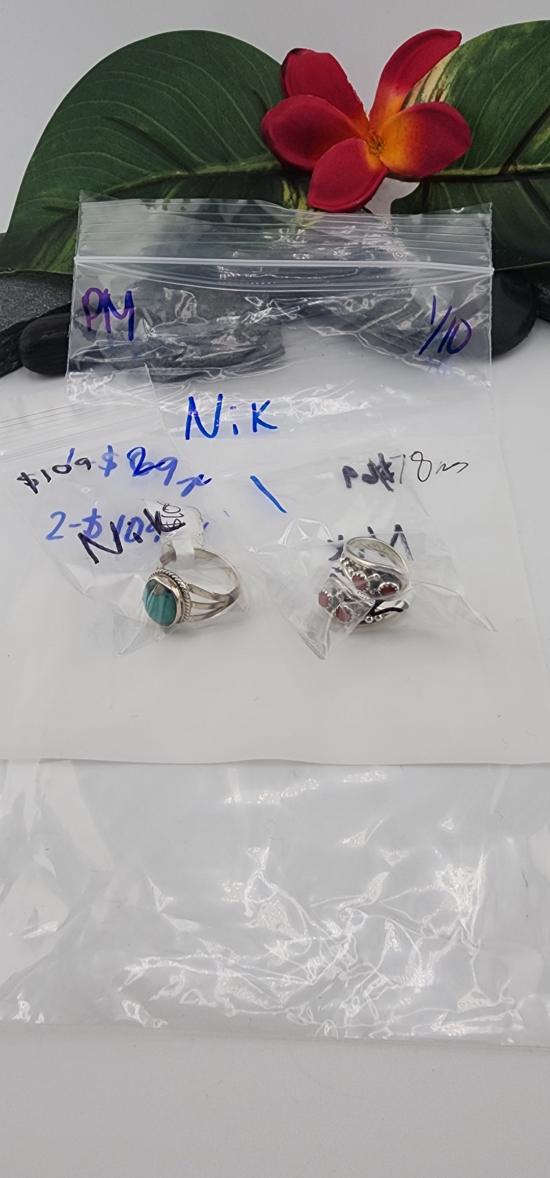 Custom sterling silver items - PM SHOW RESERVED FOR: Nik - 1/10/2026 tiktok Live Show - 2 Sterling Silver Items
