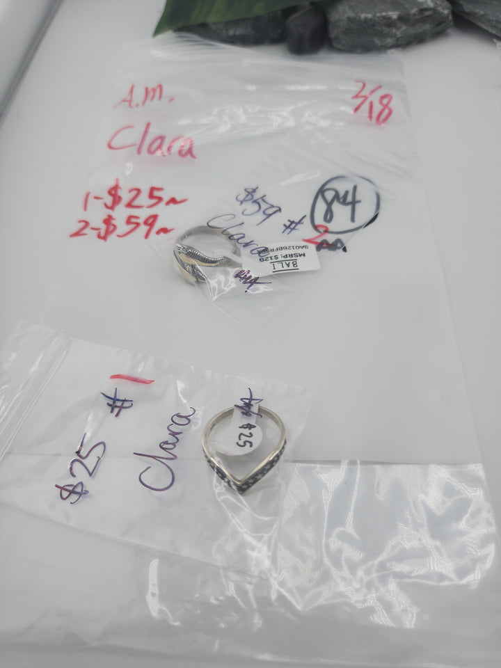Clara - 2/18/26 - 2 925 Sterling Silver Items