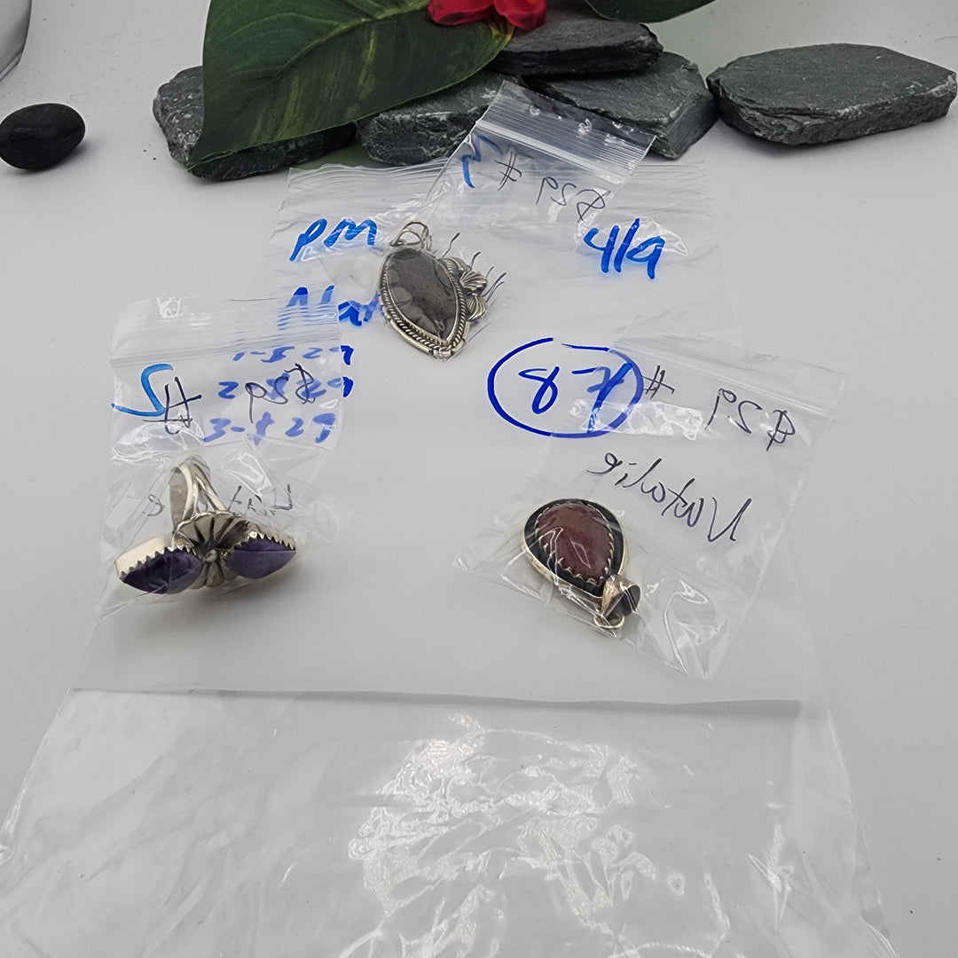 Natalie - 4/9/26 PM - 3 925 Sterling Silver Items
