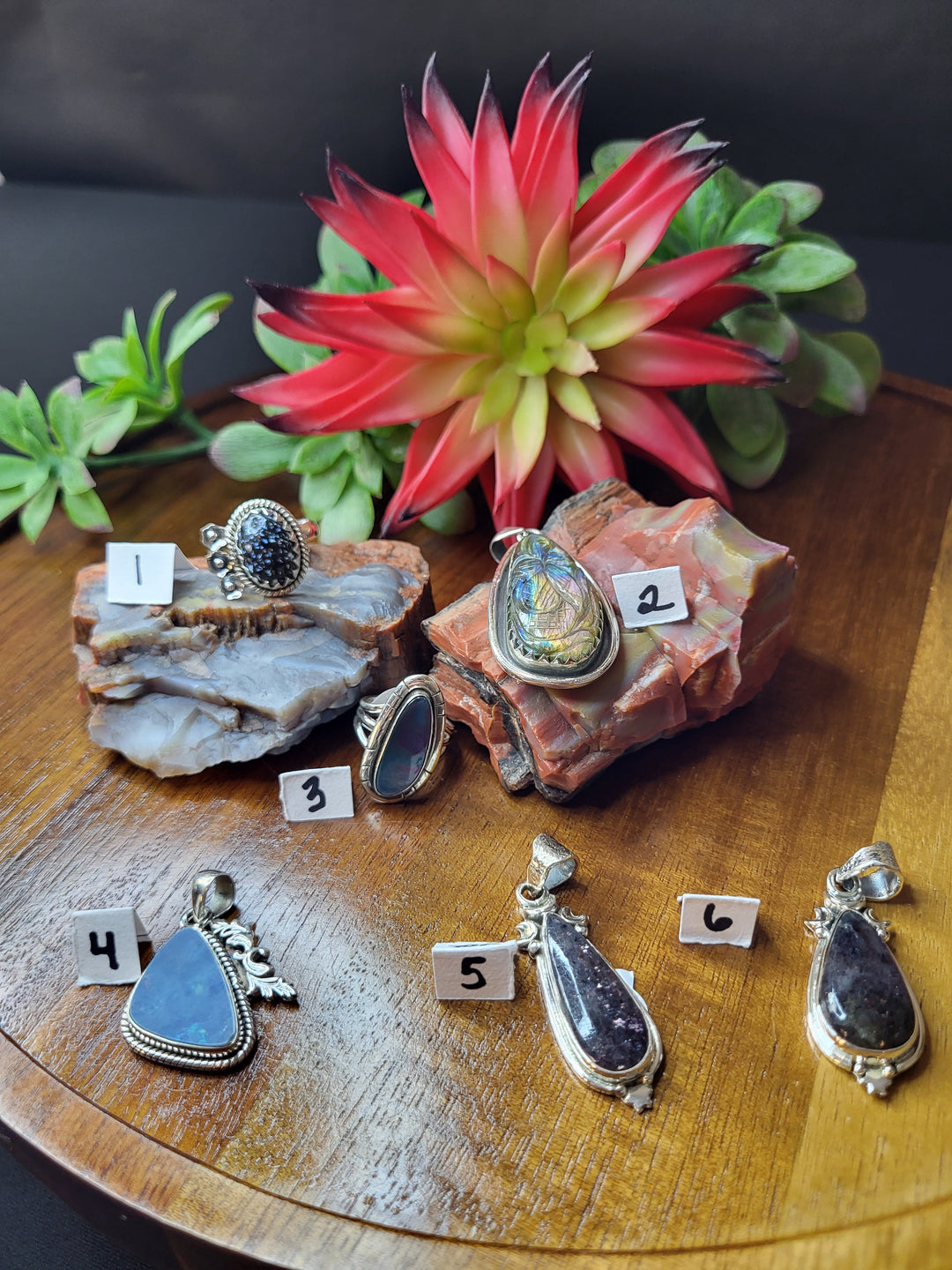 RESERVED FOR: Gina Workman929 8/7/24- 8 Sterling Silver Items