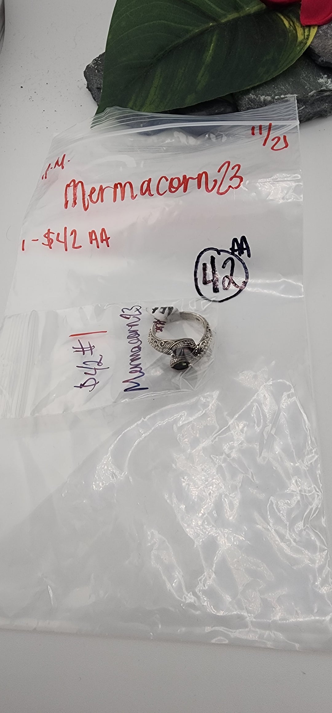 AM SHOW 48HR RESERVED FOR: mermacorn23 - 11/21/2025 FL tiktok Live Show - 1 Sterling Silver Items