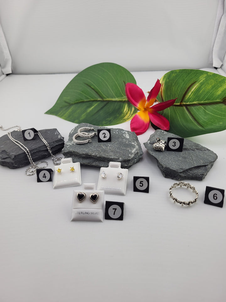 RESERVED FOR: kim.lakelife ✨️Kim✨️ -  2/13/2025 Show -  8 Sterling Silver Items