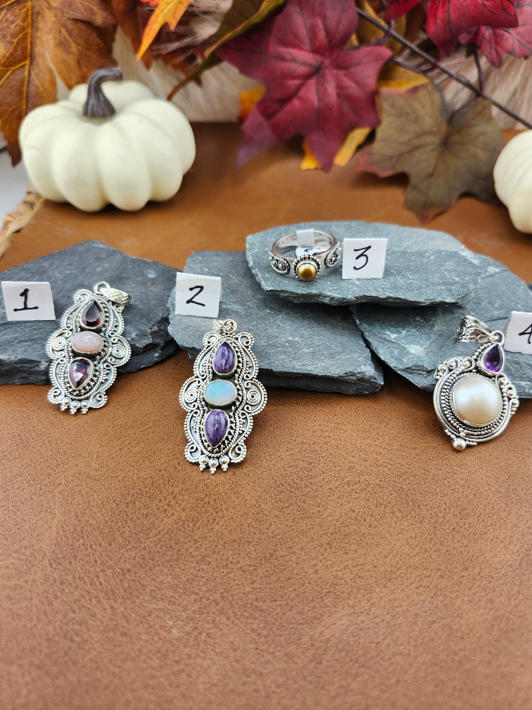 RESERVED FOR:  Pat O'Leary -11/06/2024 - 4 Sterling Silver Items