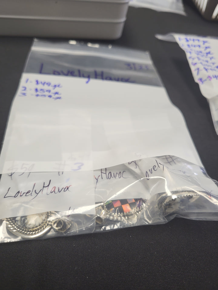 RESERVED FOR- LovelyHavoc - 3/21/2025 Live Show - 3 Sterling Silver Items
