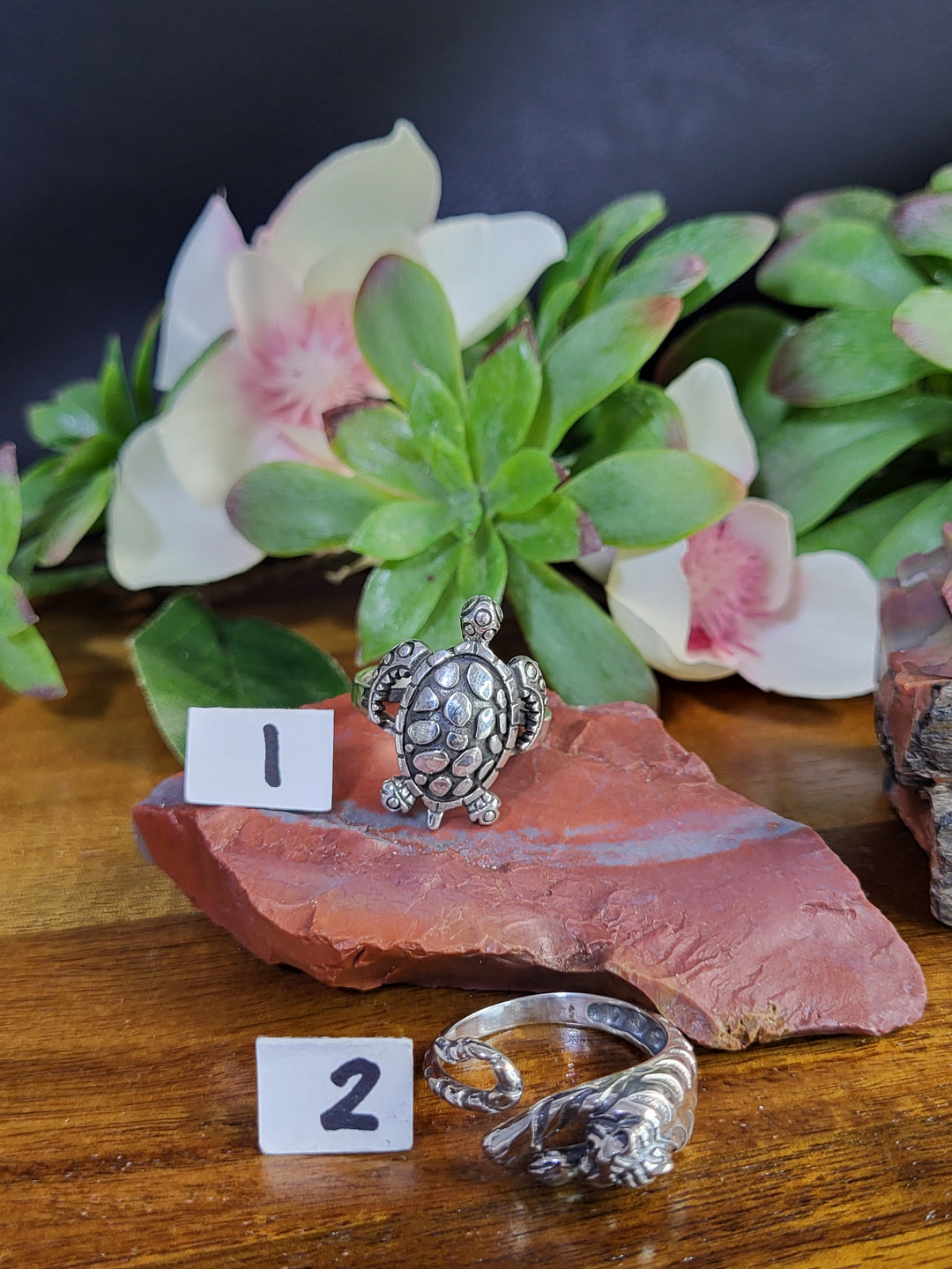 RESERVED FOR: Robbie's World 7/13/24- 2 Sterling Silver Items