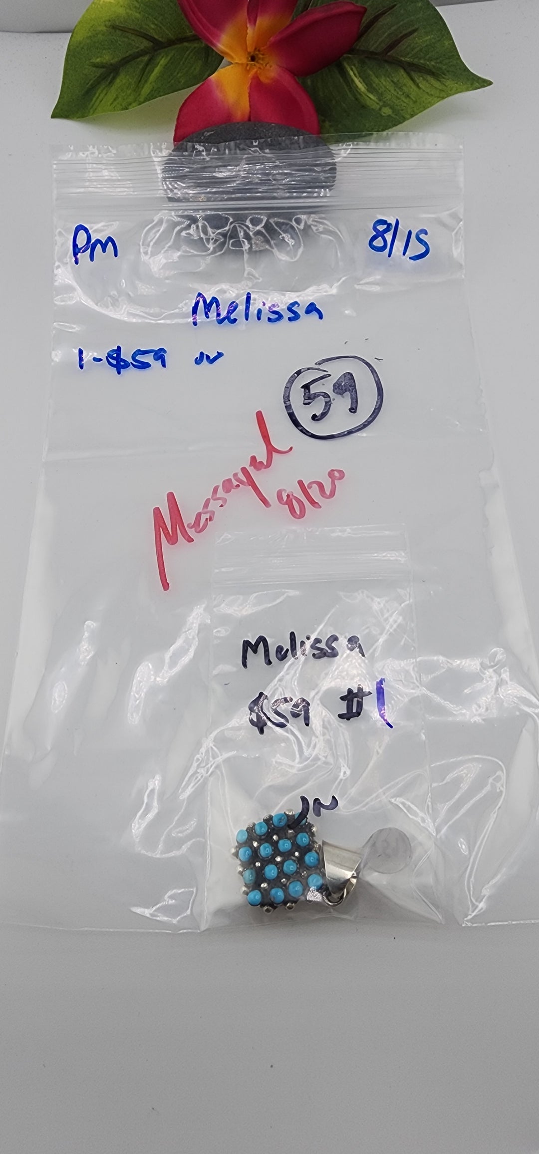 PM SHOW 48HR - RESERVED FOR:  Melissa- 8/15/2025 FL tiktok Live Show -1  Sterling Silver Items