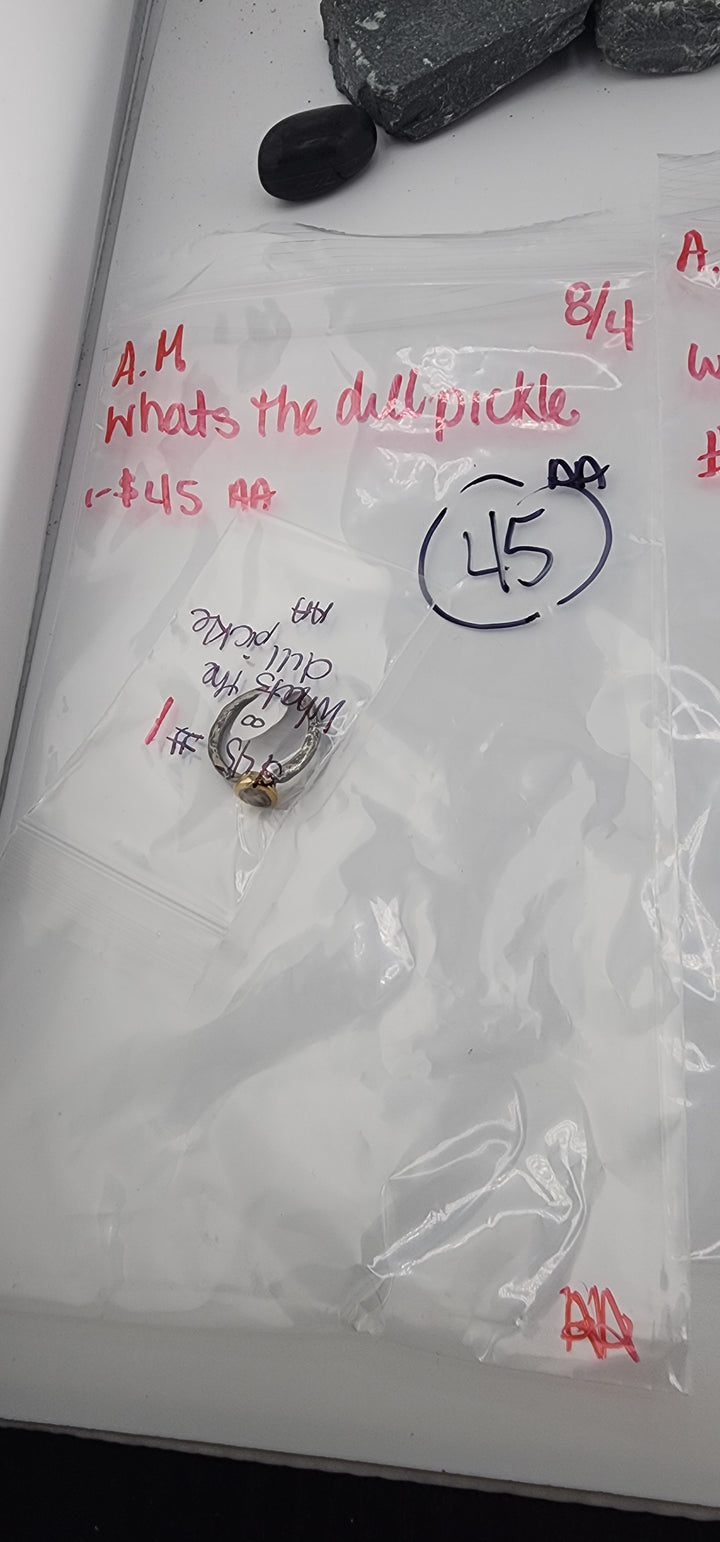 AM SHOW 48HR - RESERVED FOR: Whats the dill pickle - 8/4/2025 FL tiktok Live Show - 1 Sterling Silver Items