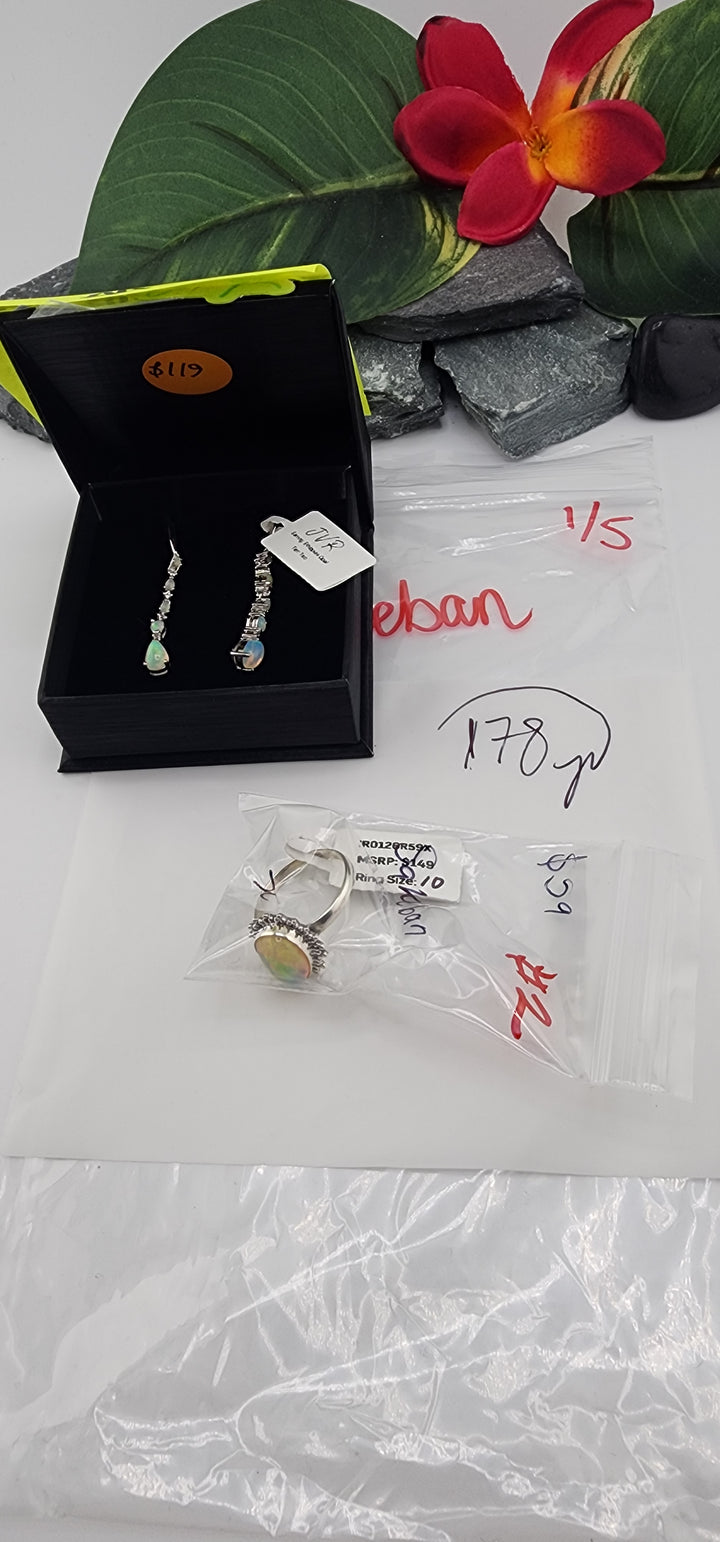 AM SHOW 48HR RESERVED FOR: sakeban - 1/5/2026 FL tiktok Live Show - 2 Sterling Silver Items