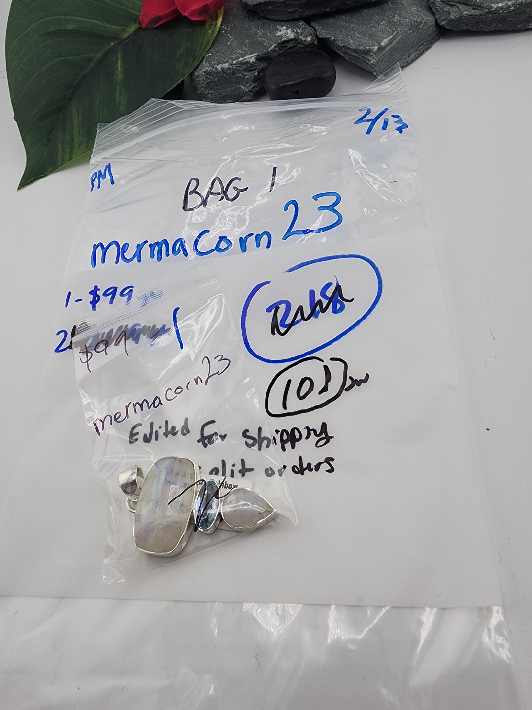 mermacorn23 BAG 1- 2/13/26 - 1 925 Sterling Silver Items