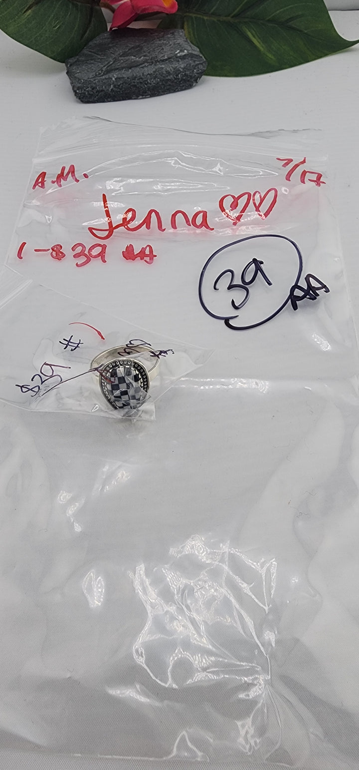 AM SHOW 48HR - RESERVED FOR:  Jenna🧡🖤 - 7/17/2025 FL tiktok Live Show - 1 Sterling Silver Items