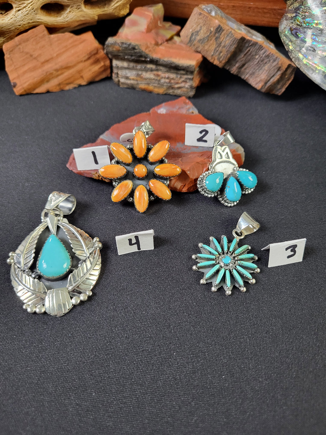 RESERVED FOR:  Jeff Rodriguez-7/10/24-4 Sterling Silver Items