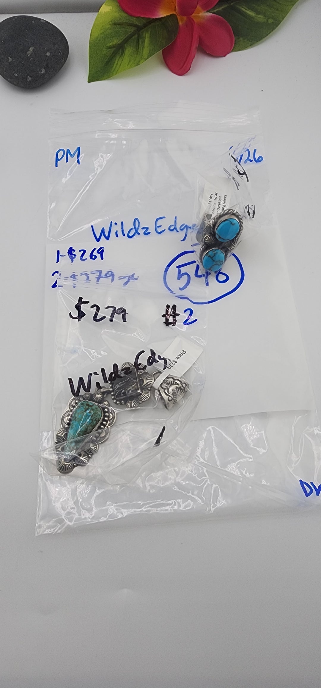 PM SHOW 48HR - RESERVED FOR: WildzEdge - 9/26/2025 FL tiktok Live Show - 2 Sterling Silver Items