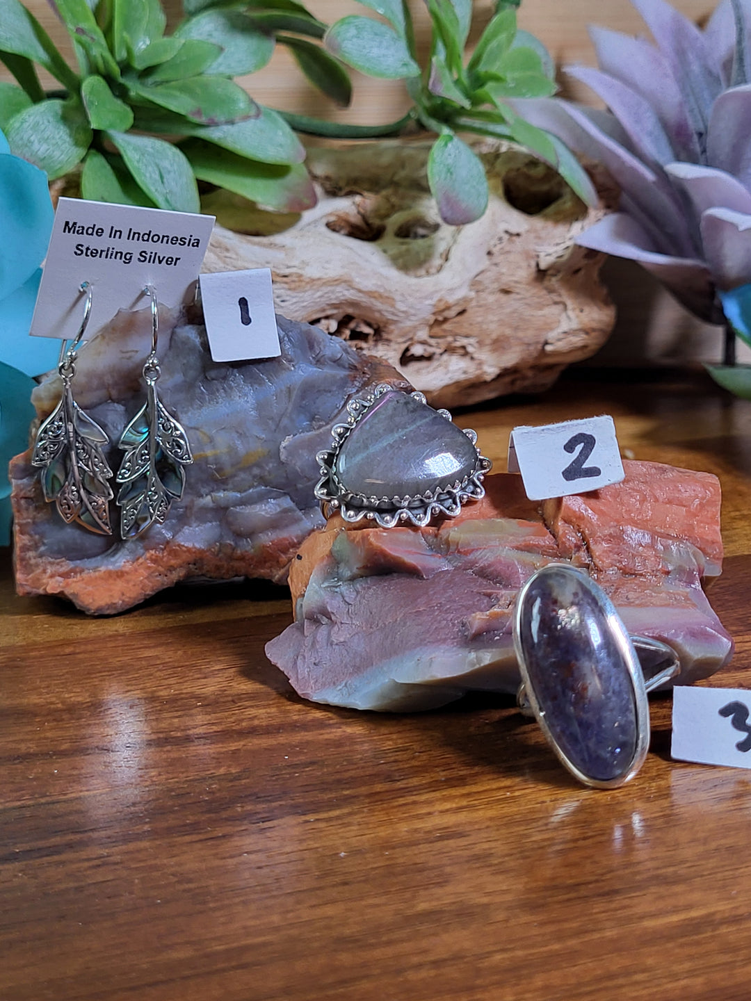 RESERVED FOR: Deanne 7/20/24- 3 Sterling Silver Items