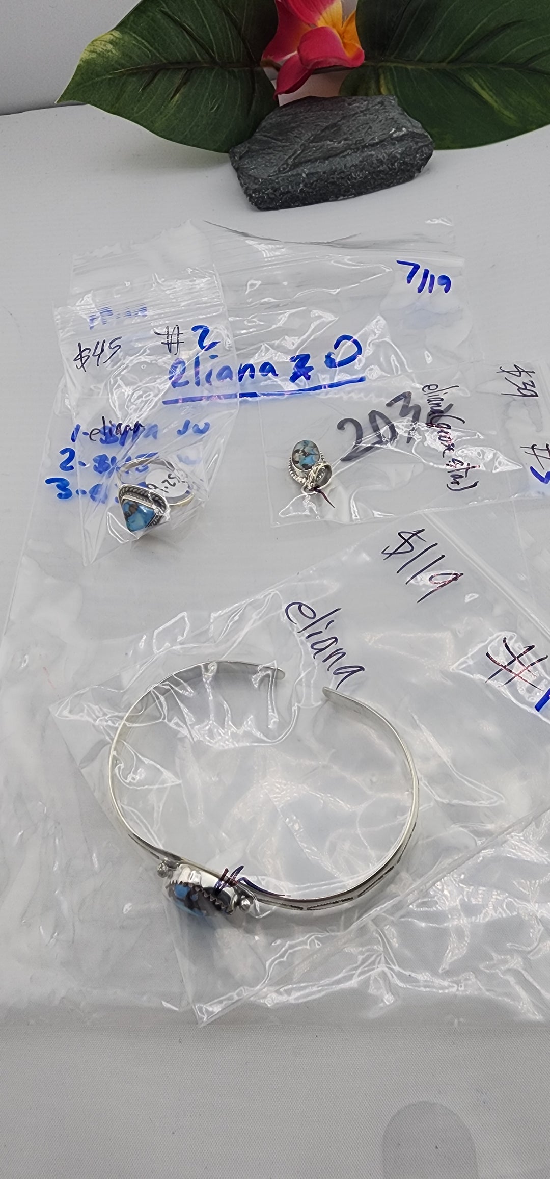 PM SHOW 48HR - RESERVED FOR: eliana🦆💫- 7/19/2025 FL tiktok Live Show - 3 Sterling Silver Items