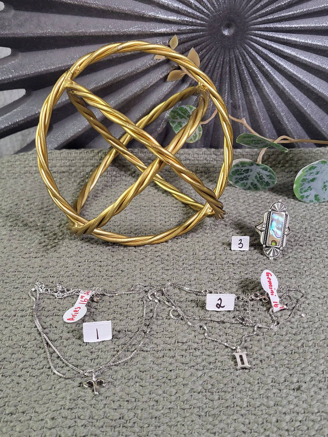 RESERVED FOR: JesseBoney 8/30/24 - 3 Sterling Silver Items