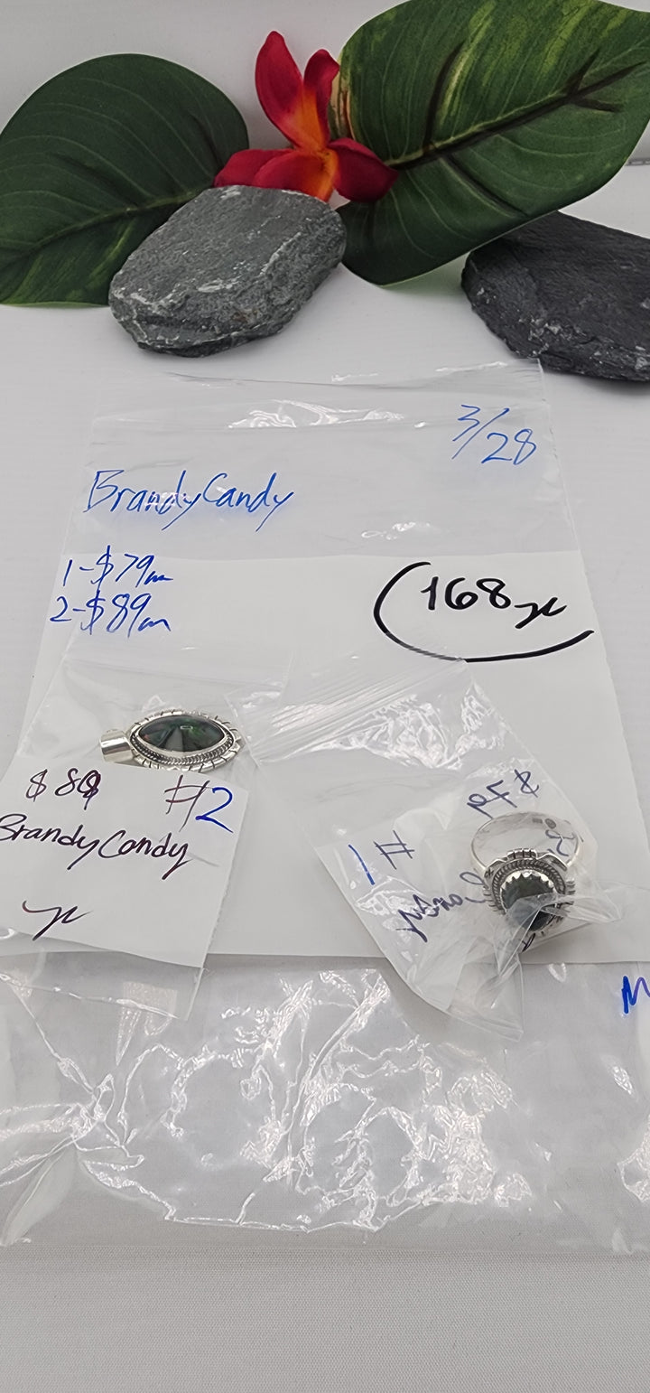 RESERVED FOR: BrandyCandy - 3/28/2025 tiktok Live Show - 2 Sterling Silver Items