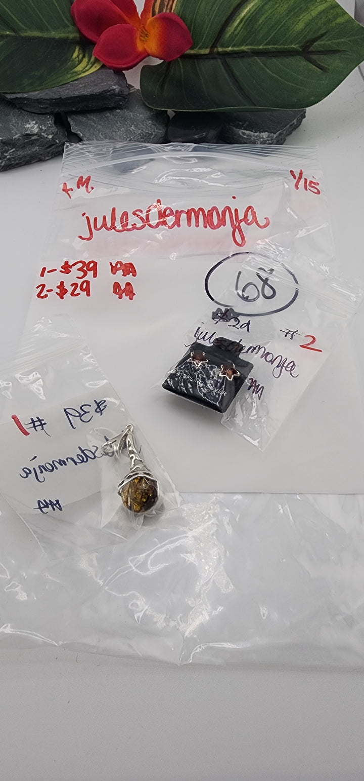 Custom sterling silver items - AM SHOW RESERVED FOR: julesdermonja - 1/15/2026 FL tiktok Live Show - 2 Sterling Silver Items