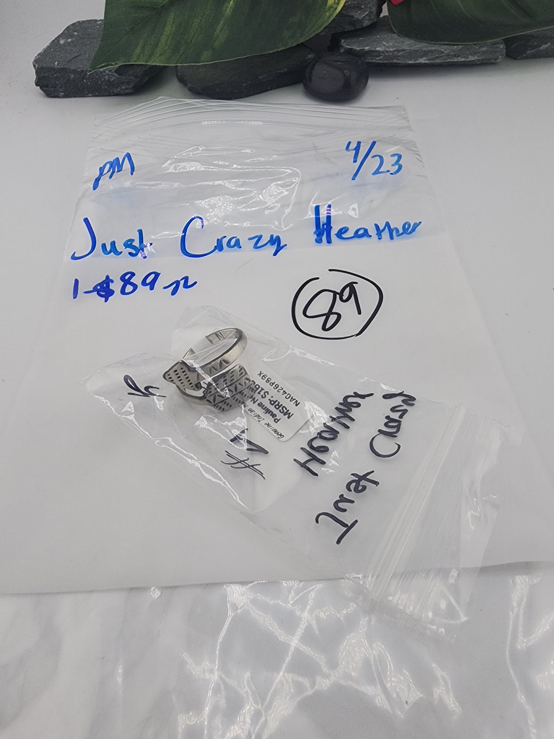 Just Crazy Heather - 4/23/26 PM -1 925 Sterling Silver Items