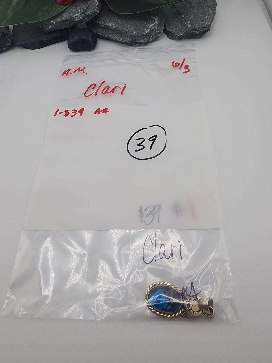 Clari  - 6/3/26 AM - 1 925 Sterling Silver